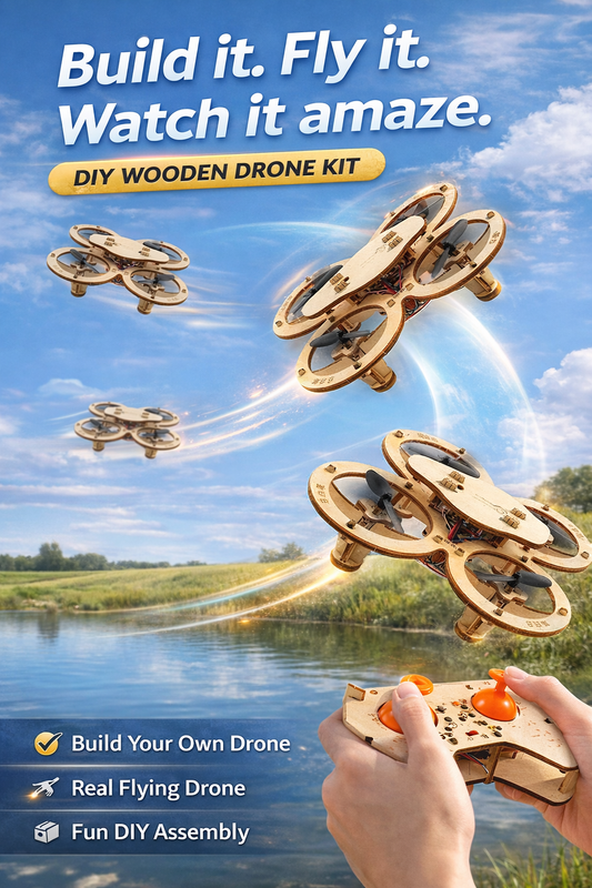 DIY Flying Drone Kit 🚀 Build & Fly Your Own Drone